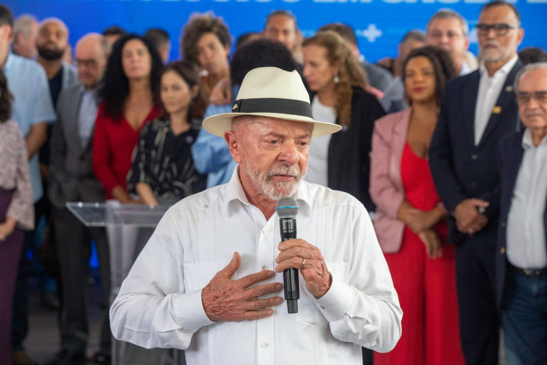 Lula participou de inauguração do centro tecnológico da Fiocruz - Érica Martin/Agência O DIA