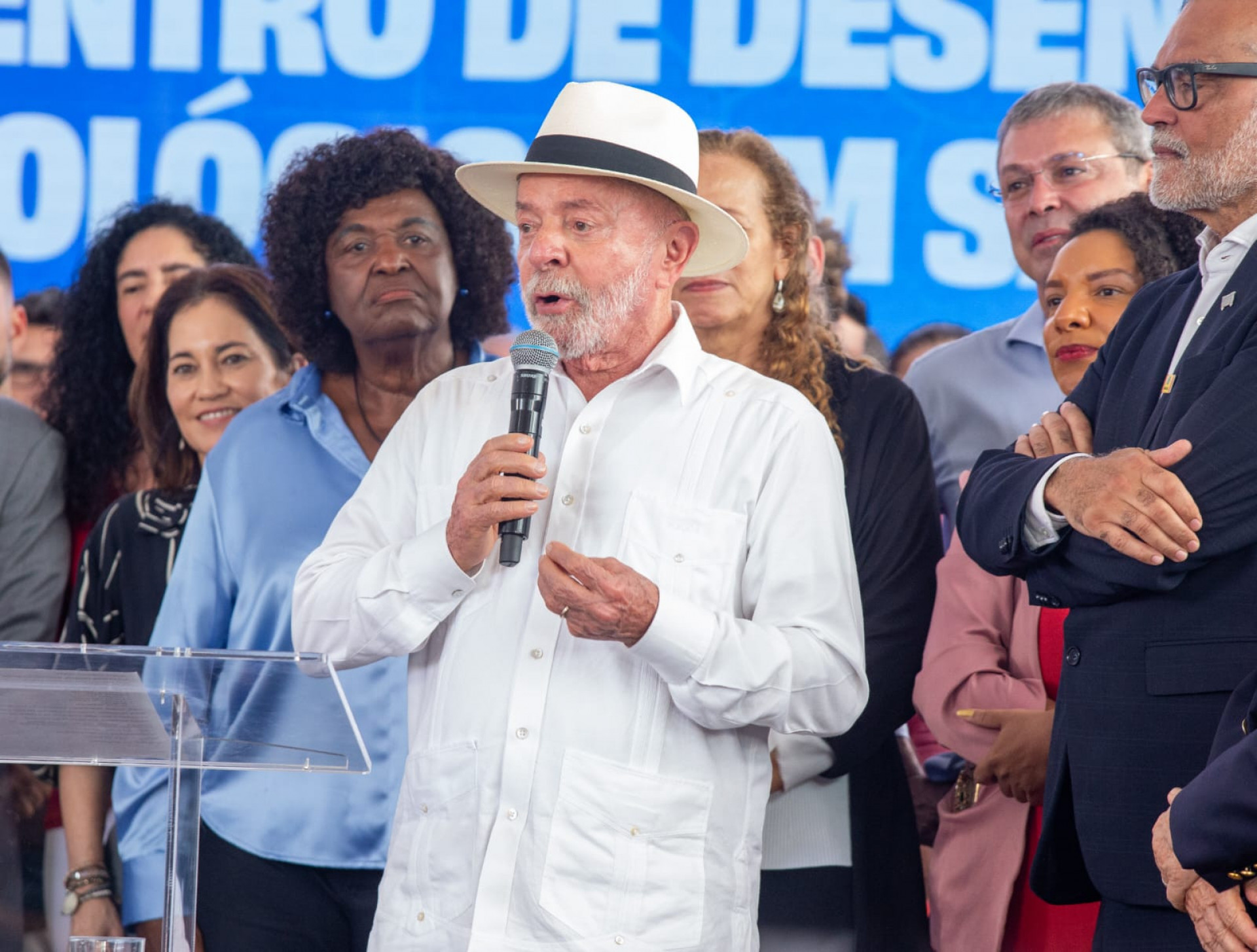 Lula participou de inauguração do centro tecnológico da Fiocruz - Érica Martin/Agência O DIA