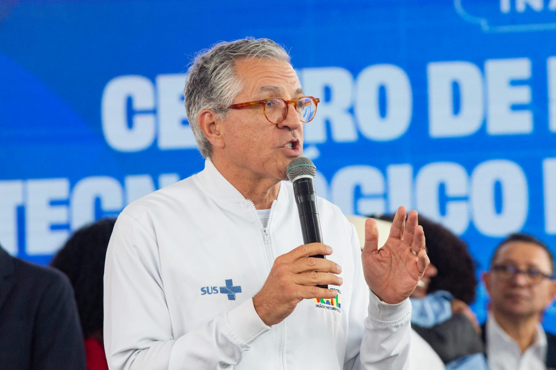 Evento contou com a participação do ministro da Saúde, Alexandre Padilha - Érica Martin/Agência O DIA