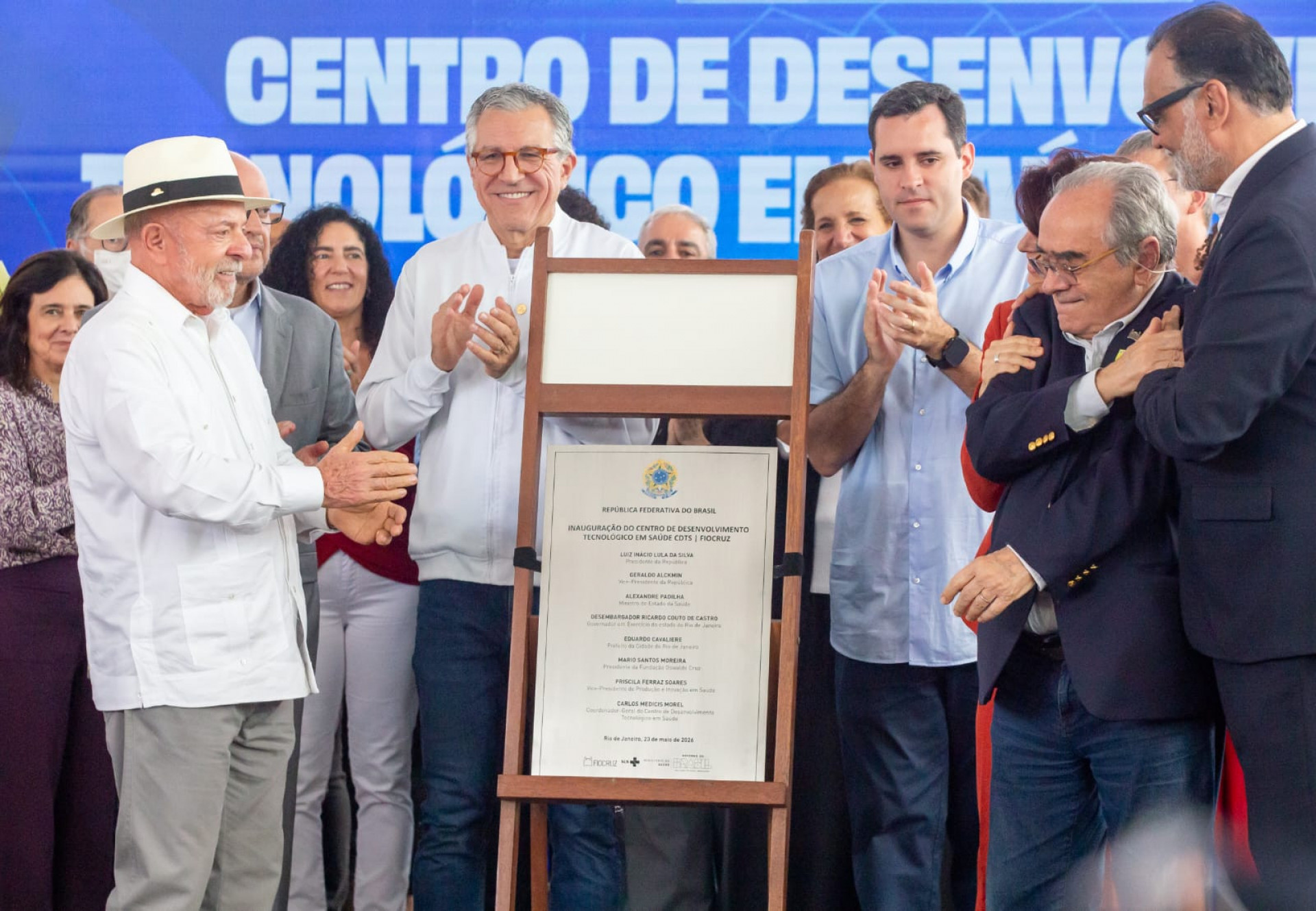 Lula participou de inauguração do centro tecnológico da Fiocruz - Érica Martin/Agência O DIA
