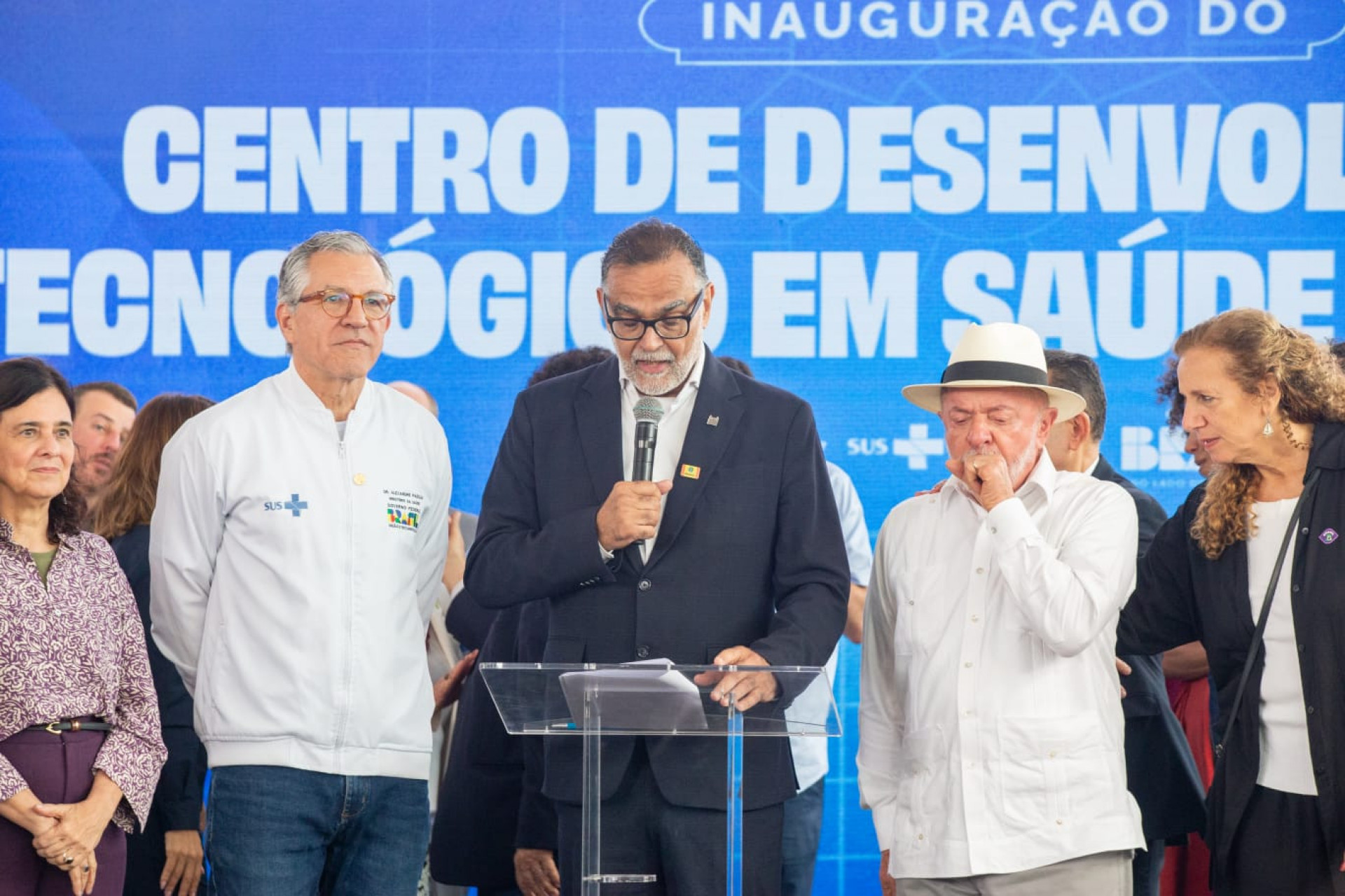 Lula participou de inauguração do centro tecnológico da Fiocruz - Érica Martin/Agência O DIA