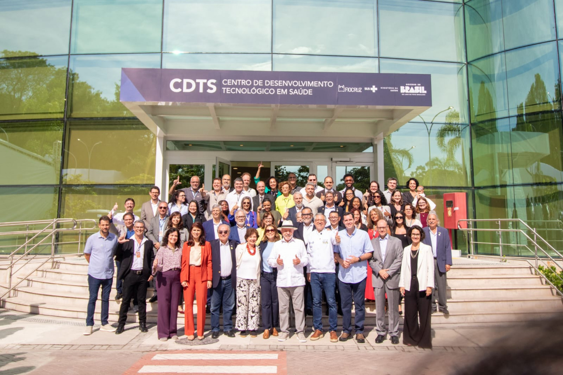 Lula participou de inauguração do centro tecnológico da Fiocruz - Érica Martin/Agência O DIA