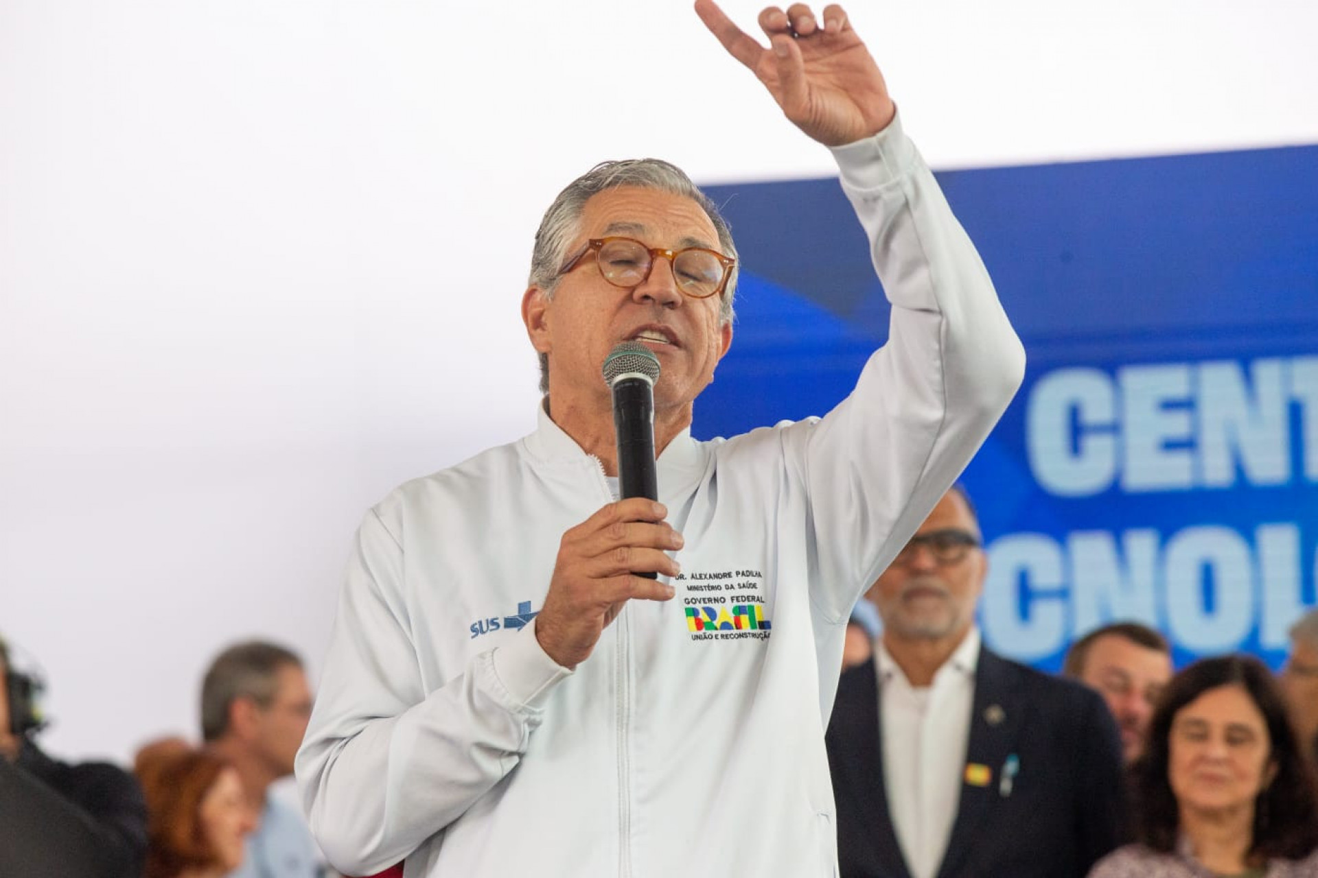 Evento contou com a participação do ministro da Saúde, Alexandre Padilha - Érica Martin/Agência O DIA