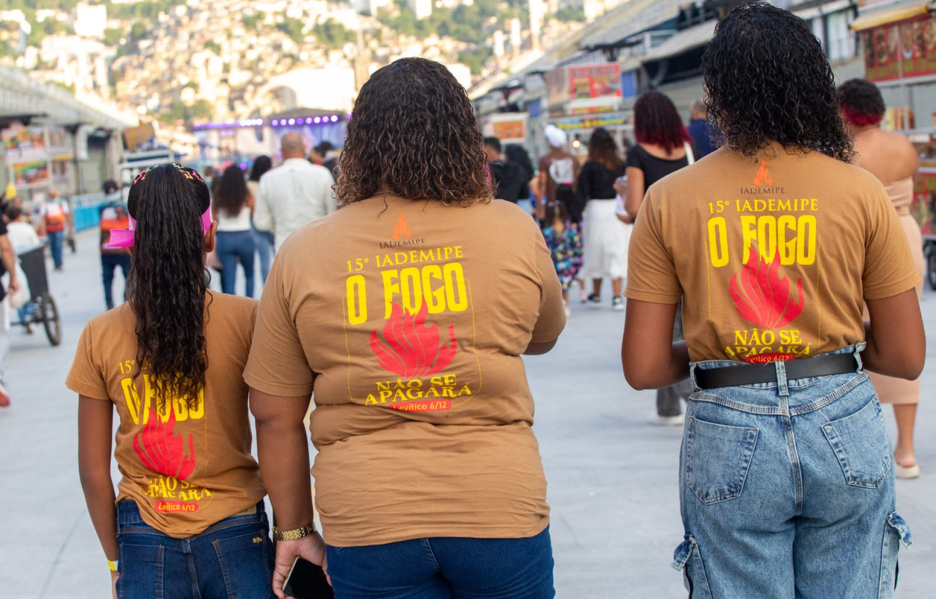 Igrejas organizaram caravanas para participar da 19ª edição Marcha para Jesus no Rio - Érica Martin/Agência O Dia