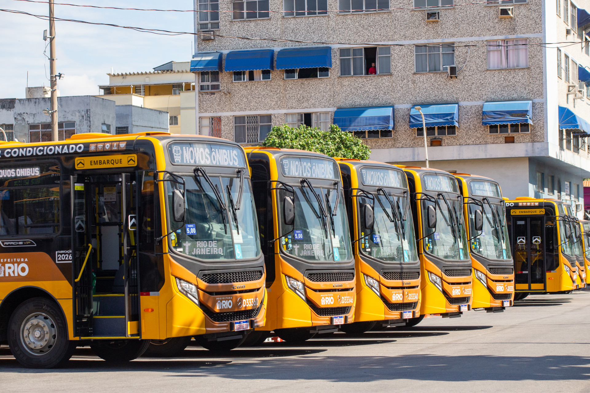 População da Zona Oeste do Rio ganha mais 100 novos ônibus modernos neste domingo (24) - Érica Martin/Agência O Dia
