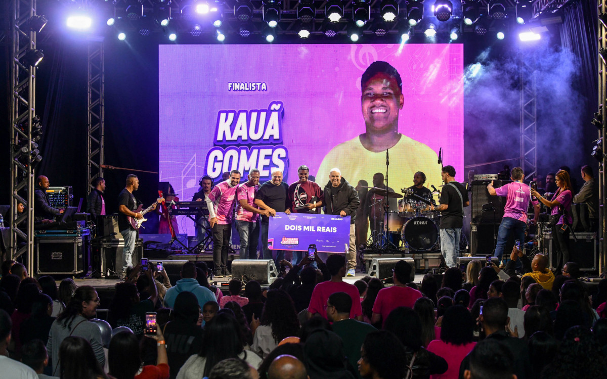 Kau&atilde; Gomes - 2&ordm; lugar adulto - Guapi Gospel Festival - Divulga&ccedil;&atilde;o