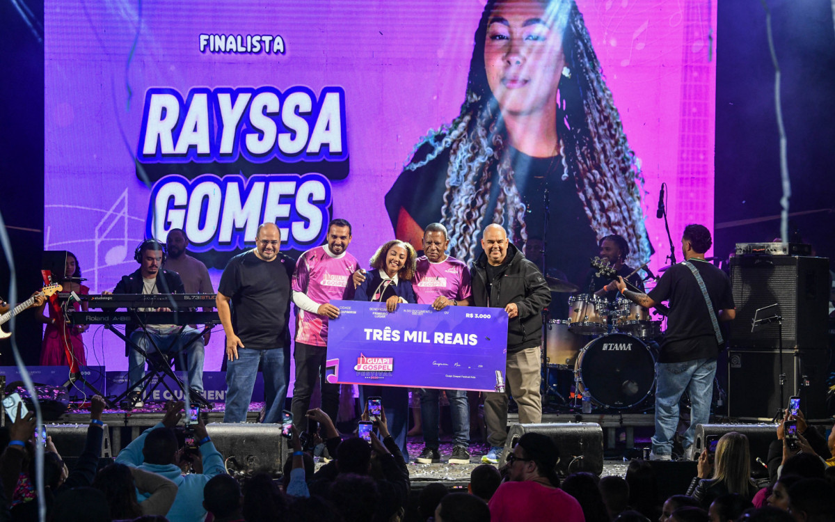 Rhayssa Gomes - 1&ordm; lugar adulto - Guapi Gospel Festival - Divulga&ccedil;&atilde;o