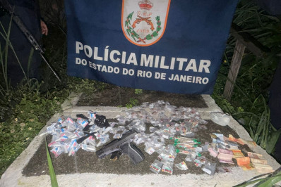 Dupla é presa por tráfico de drogas é preso em Itaboraí