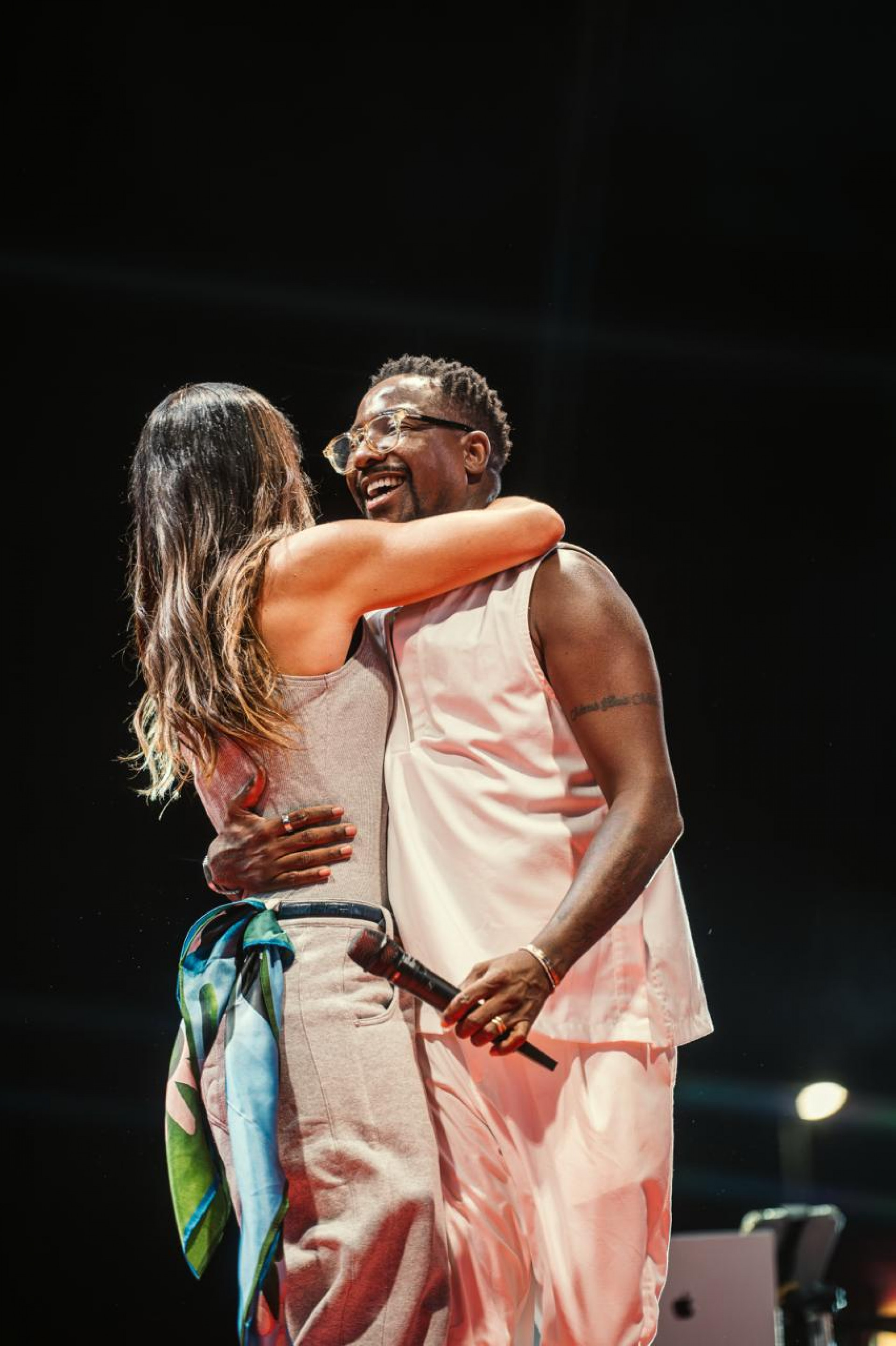 Mumuzinho e a amiga Ivete Sangalo celebram juntos - Foto: Brunini/ Divulgação
