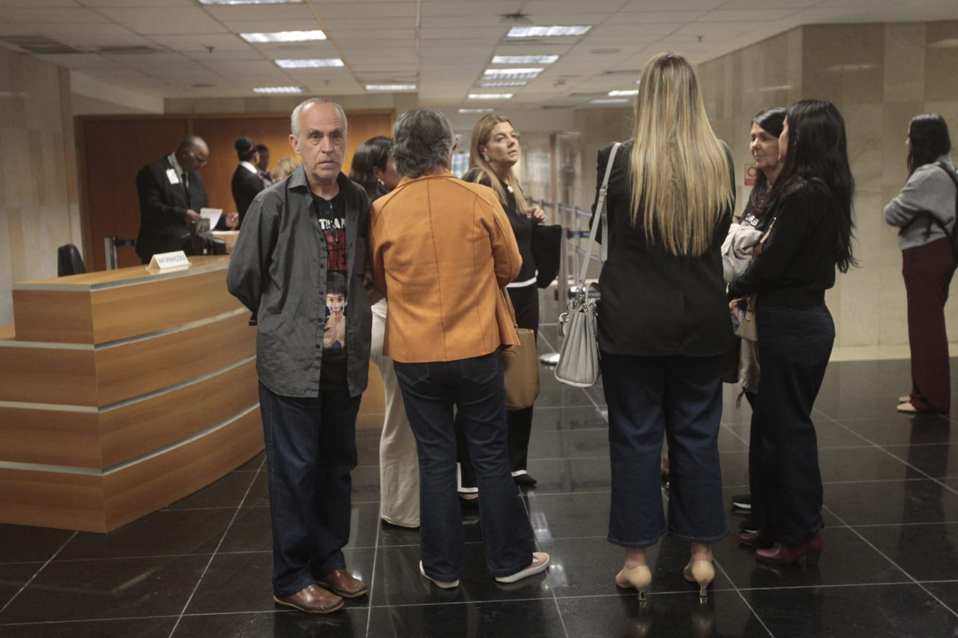 Diversas pessoas acompanharam o júri do caso Henry Borel - Reginaldo Pimenta / Agência O Dia