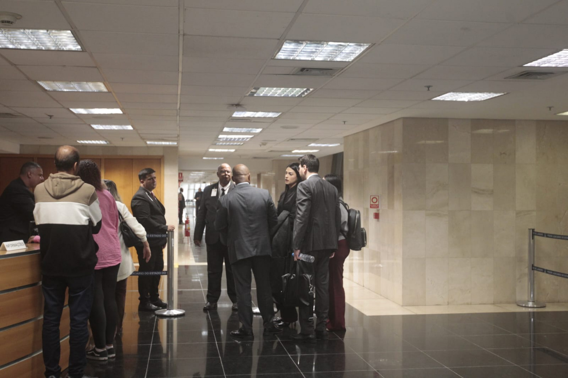 Diversas pessoas acompanharam o júri do caso Henry Borel - Reginaldo Pimenta / Agência O Dia