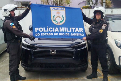 Honda furtado no Rio é encontrado clonado em rua da Barra de Macaé