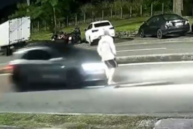 PM que atropelou taxista diz que não prestou socorro para evitar confusão