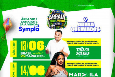 Arraiá do Vira Virou levará diversas atrações para Queimados em junho