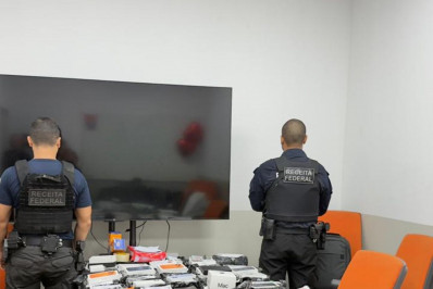 Receita Federal apreende mais de R$ 1 milhão em mercadorias irregulares no Rio
