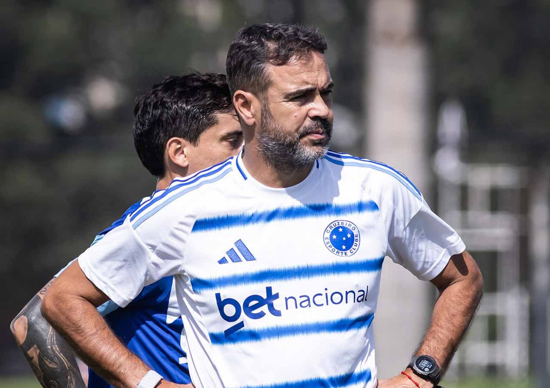 Kaio Jorge vira preocupa&ccedil;&atilde;o no Cruzeiro antes do jogo contra o Barcelona-EQU