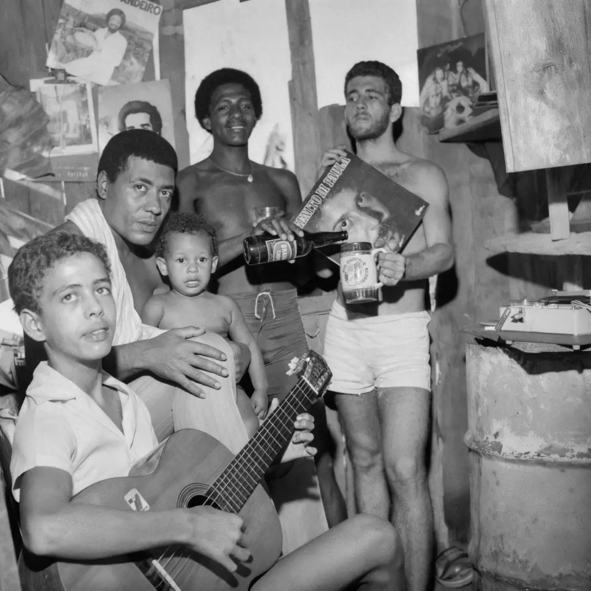 Moradores do Morro da Providência fotografados por Tião entre os anos 1960 e 1980 - Divulgação / Museu de Arte do Rio