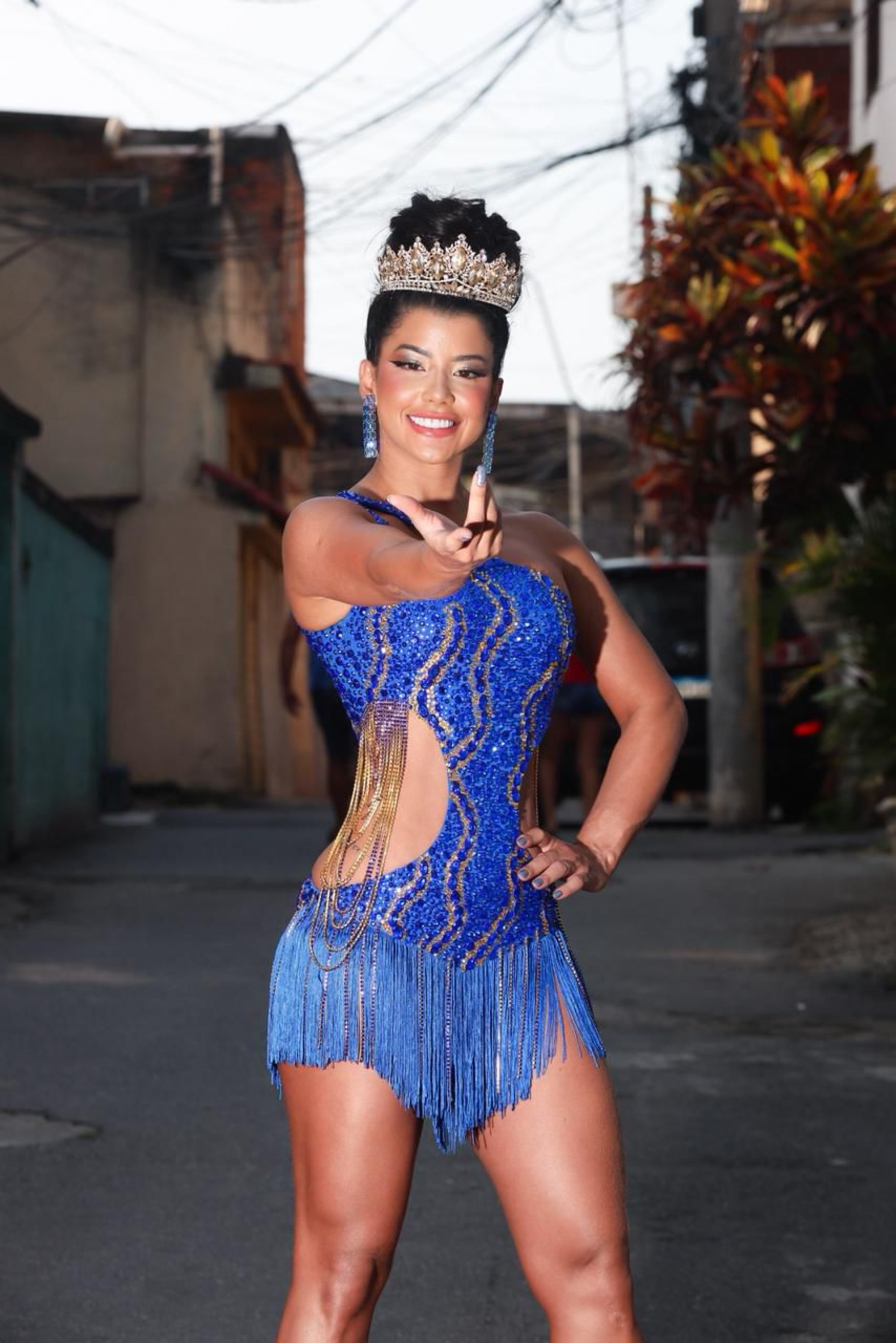Grazi Xavier é a nova rainha de bateria da Unidos da Ponte - Divulgação