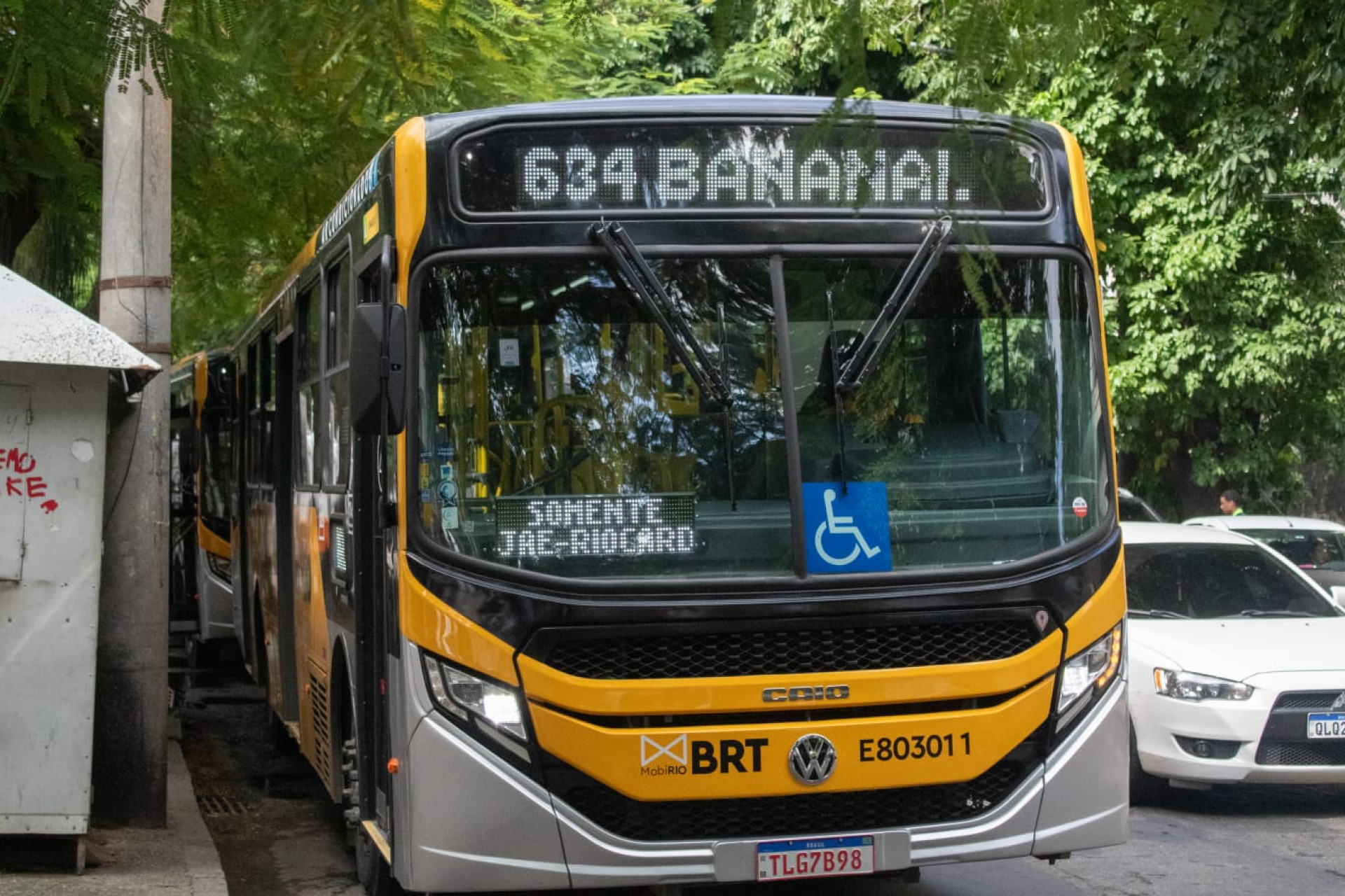 Testes de pagamentos por Pix começaram nesta terça-feira (26) na linha 634 (Bananal x Saens Peña) - Érica Martin/ Agência O Dia