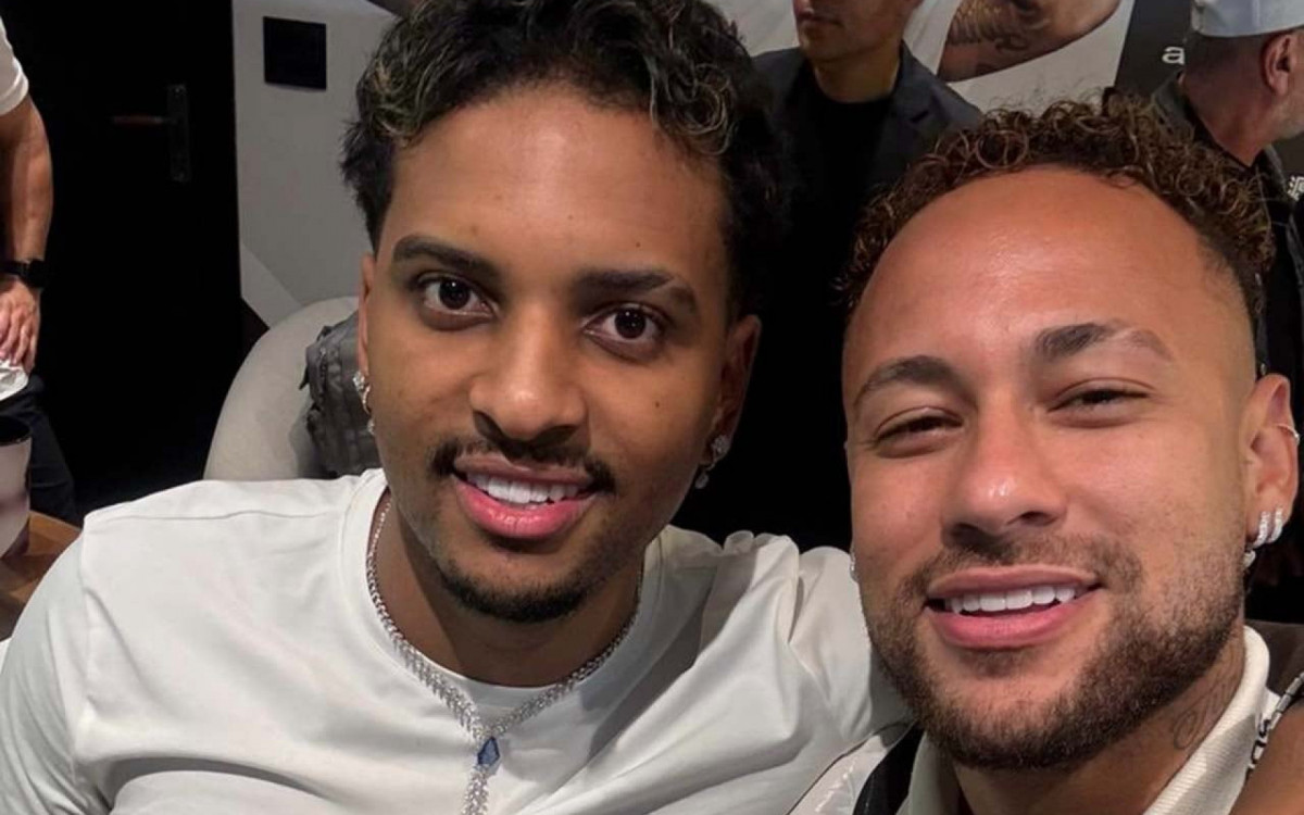 Neymar, do Santos, reage ao ser questionado sobre edema: “Problema do qu&ecirc;?”