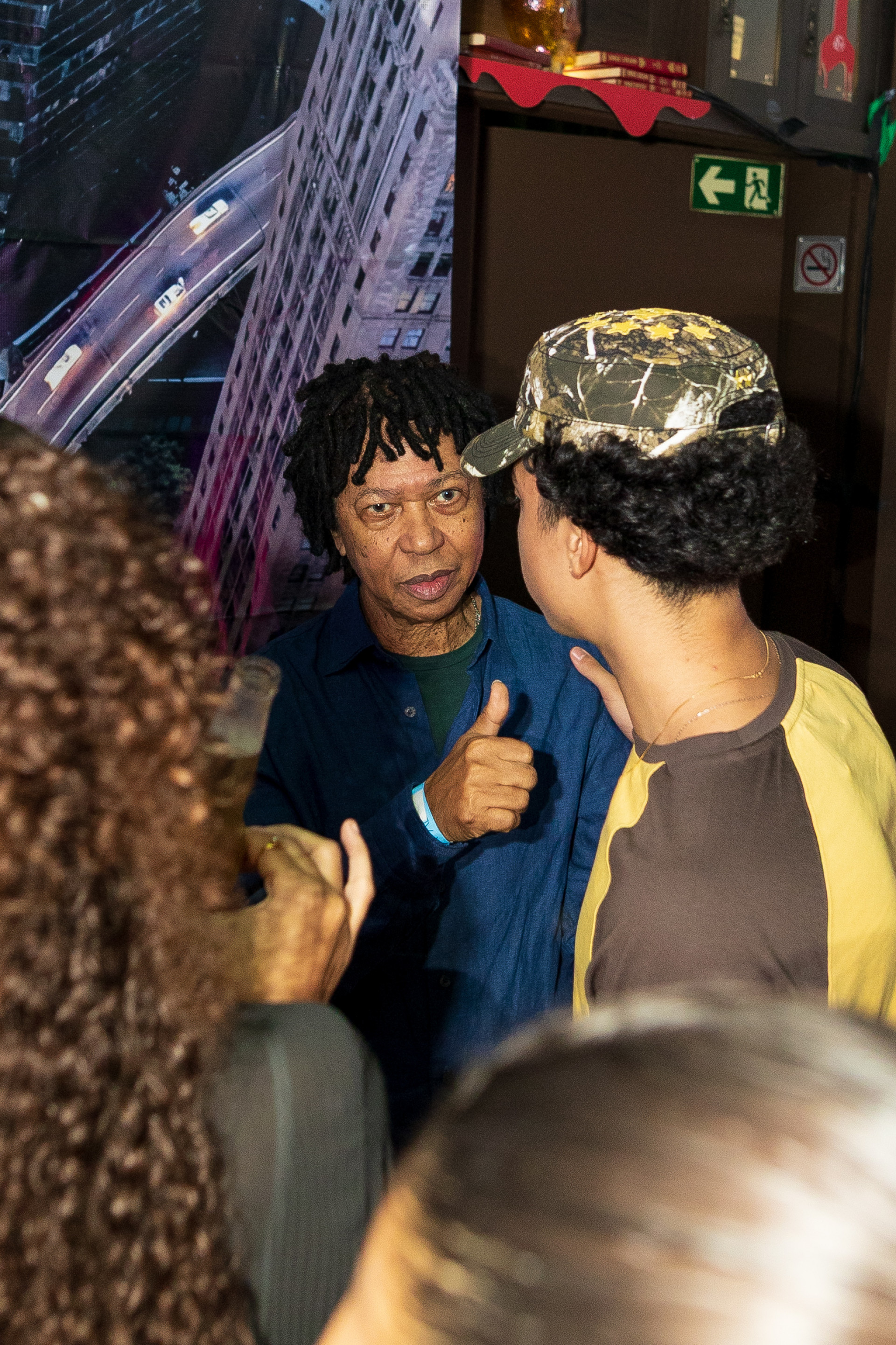 Djavan prestigia audição do álbum da banda Trivia - Matheus Plock / Divulgação