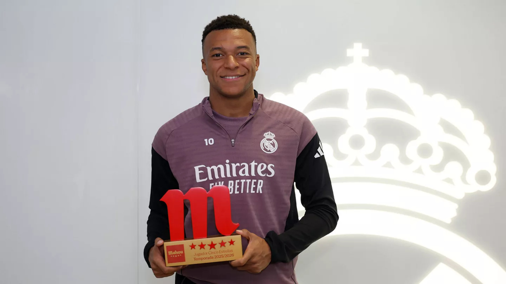 Mbappé é eleito o melhor jogador do Real Madrid na temporada