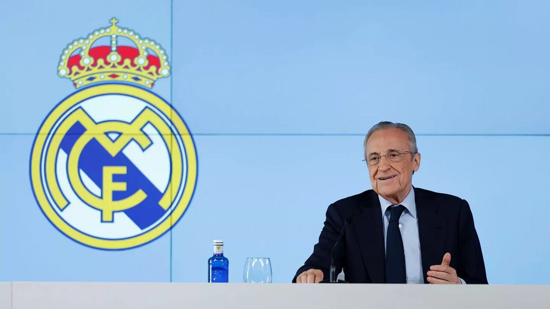 Florentino P&eacute;rez lan&ccedil;a candidatura no Real Madrid e dispara contra advers&aacute;rio