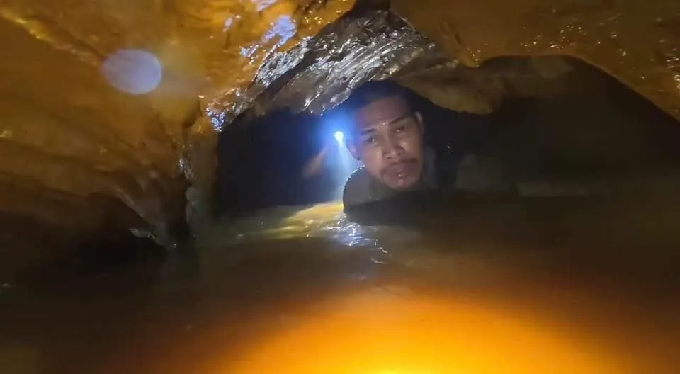 Buscas continuam por duas pessoas desaparecidas na caverna inundada - Reprodução / Redes sociais