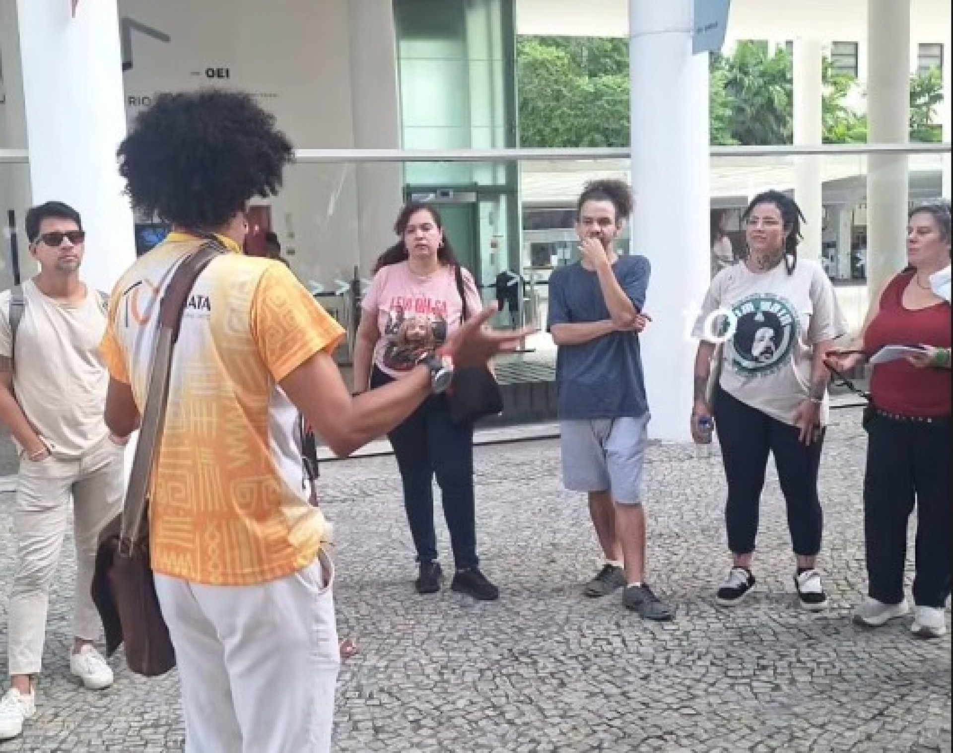 Passeio guiado pela Pequena África, na Região Portuária do Rio - Reprodução / Redes sociais
