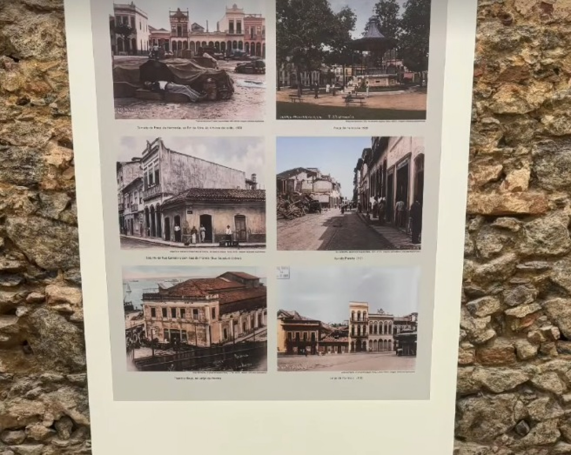 Fotografias de edifícios históricos localizados na Pequena África - Reprodução / Redes sociais
