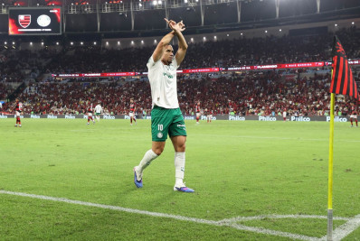 Paulinho é absolvido por comemoração provocativa em jogo entre Flamengo e Palmeiras