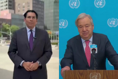 Israel suspende relações com o secretário-geral da ONU