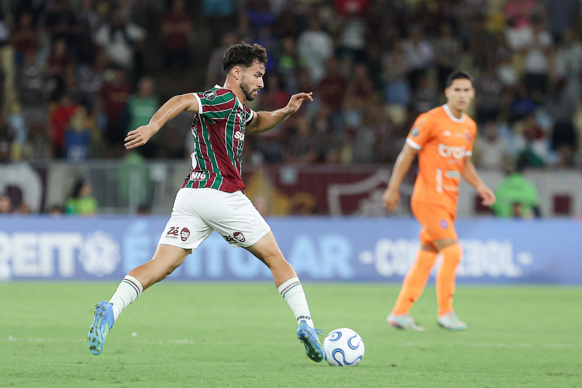 Martinelli deu a assistência para o gol de Hércules - Lucas Merçon / Fluminense FC