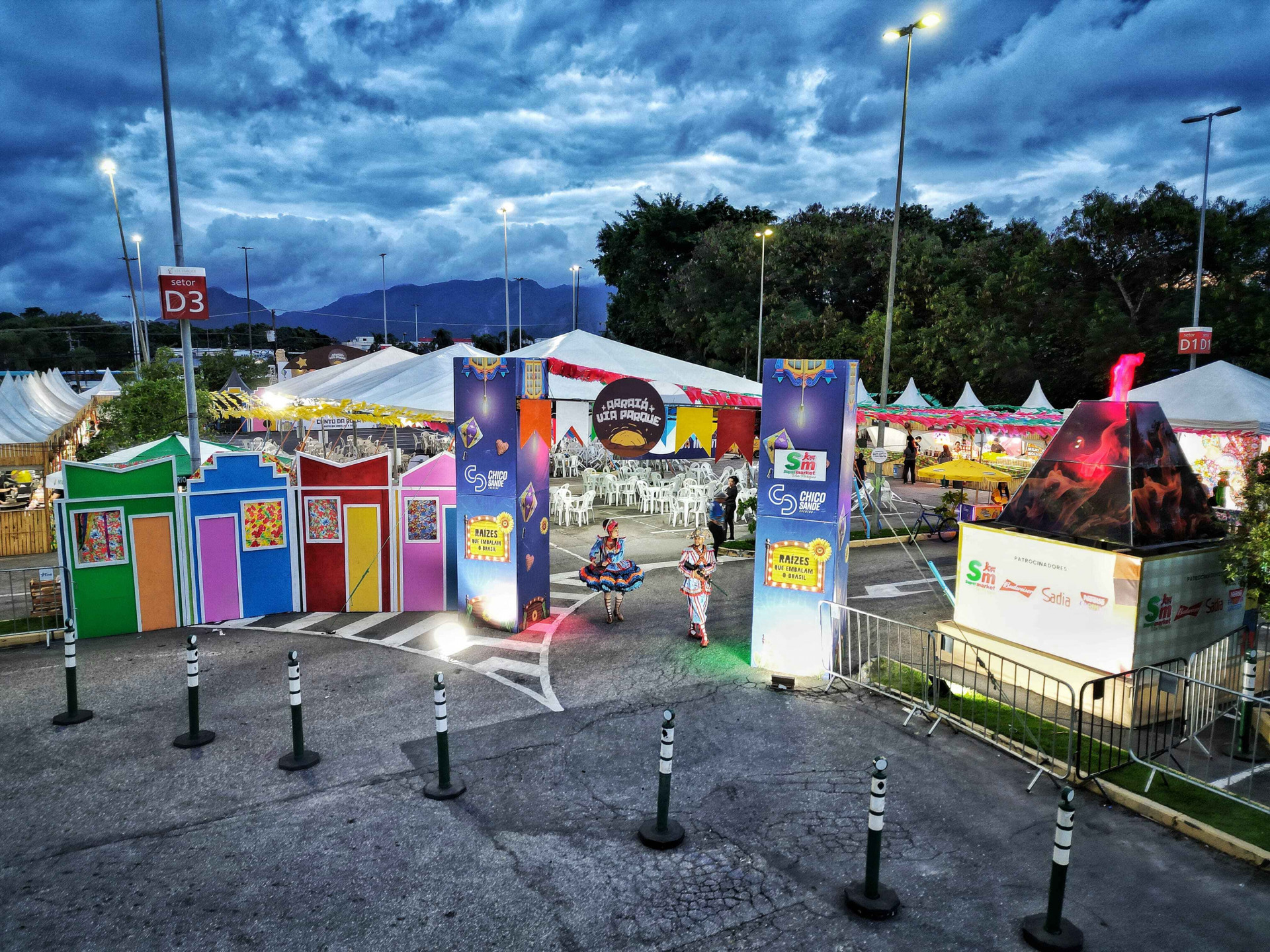 Arraiá Via Parque acontece neste fim de semana - Divulgação
