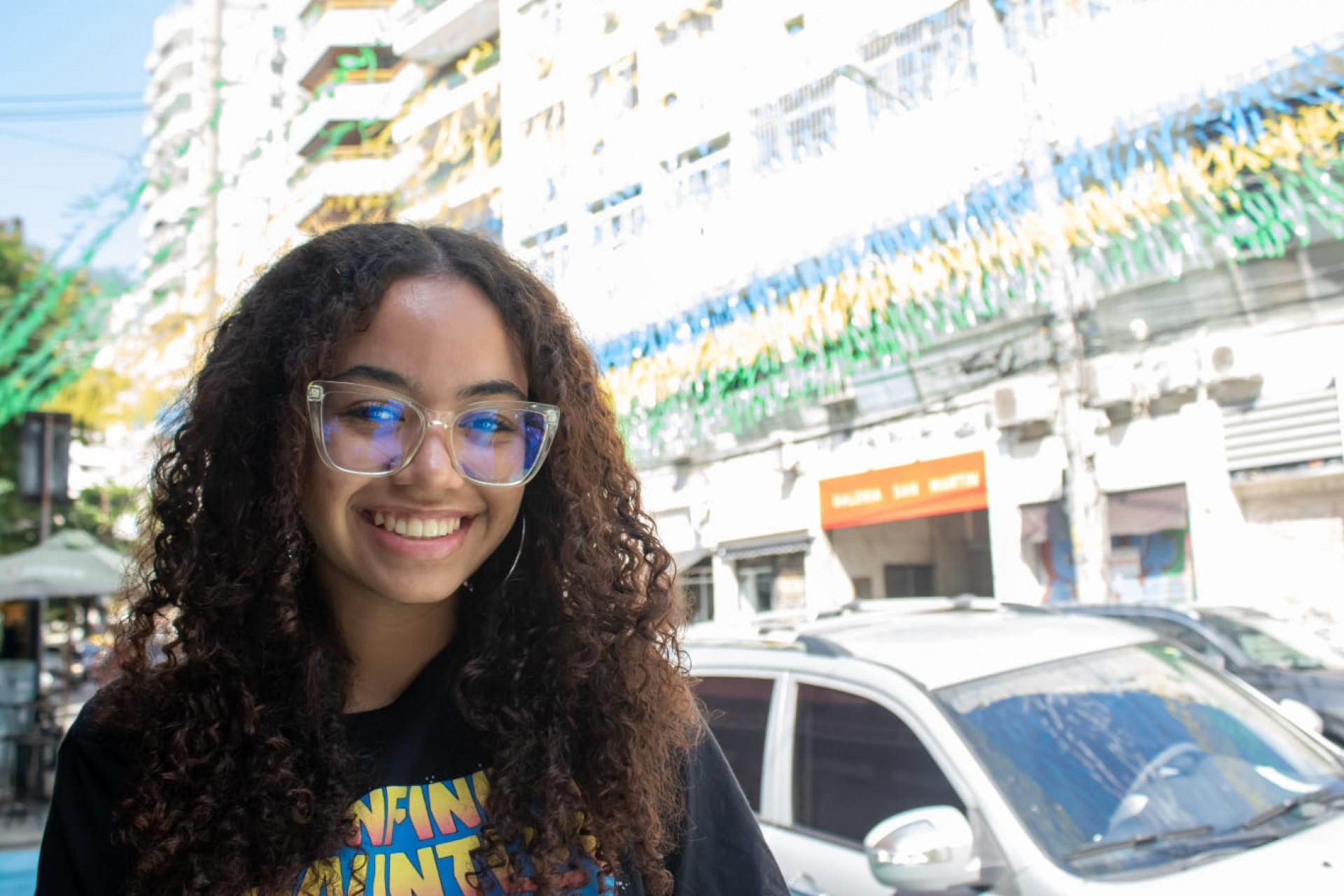 Maria Fernanda, 20, está empolgada para participar: 'Vale pela nossa alegria' - Érica Martin / Agência O Dia