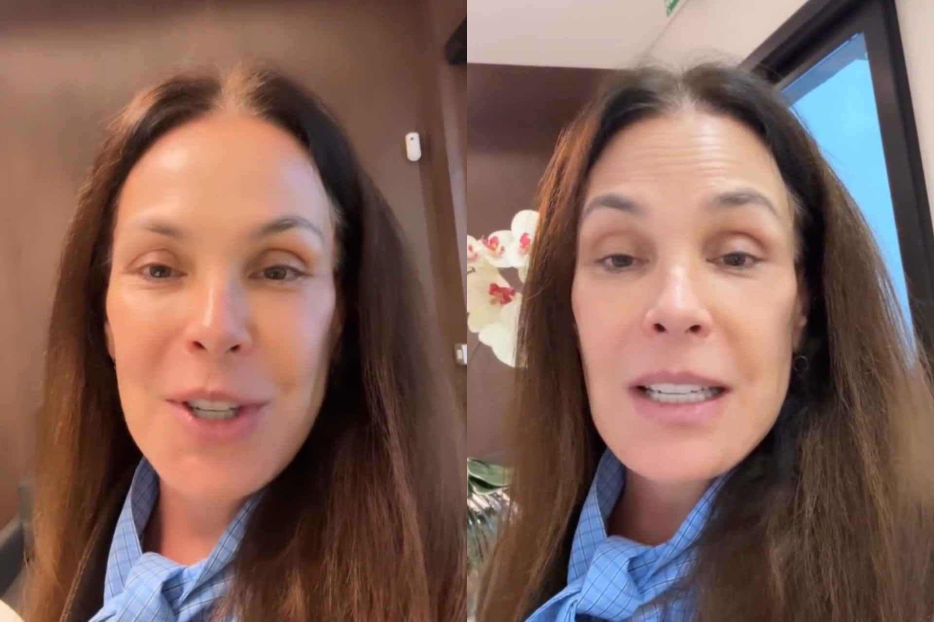 Carolina Ferraz surge sem maquiagem nas redes - Reprodu&ccedil;&atilde;o / Instagram