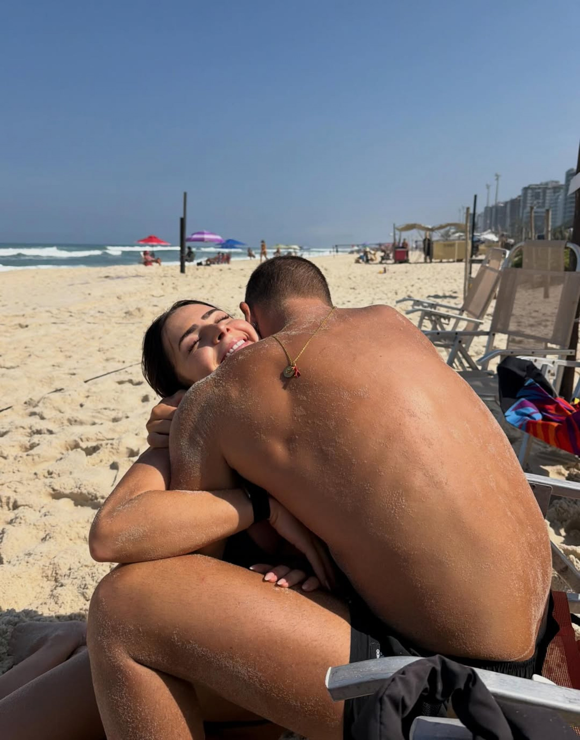 André Lamoglia posou coladinho com Jade Picon - Reprodução/Instagram