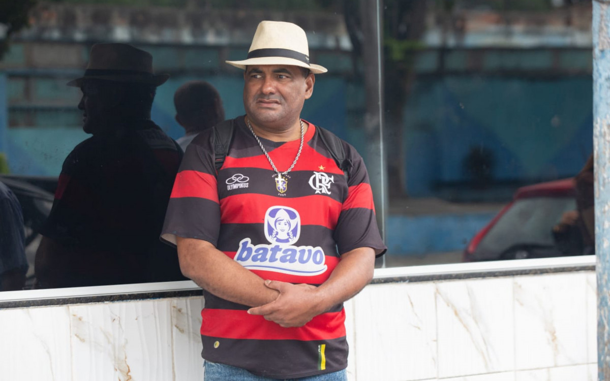Dirlei, amigo de Edvan demonstrou revolta com o ocorrido - Érica Martin/Agência O DIA