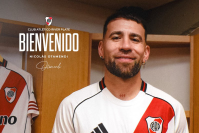 River Plate anuncia a contratação de Otamendi, campeão do mundo com a Argentina