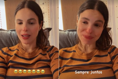 Grávida, Sthefany Brito se emociona ao contar experiência espiritual