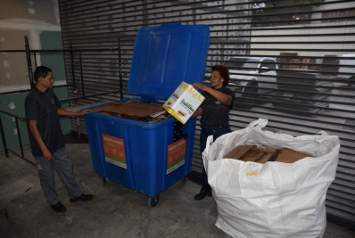 Clin amplia projeto de coleta seletiva em Niterói