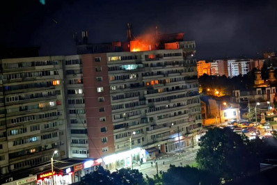 Drone russo atinge prédio na Romênia