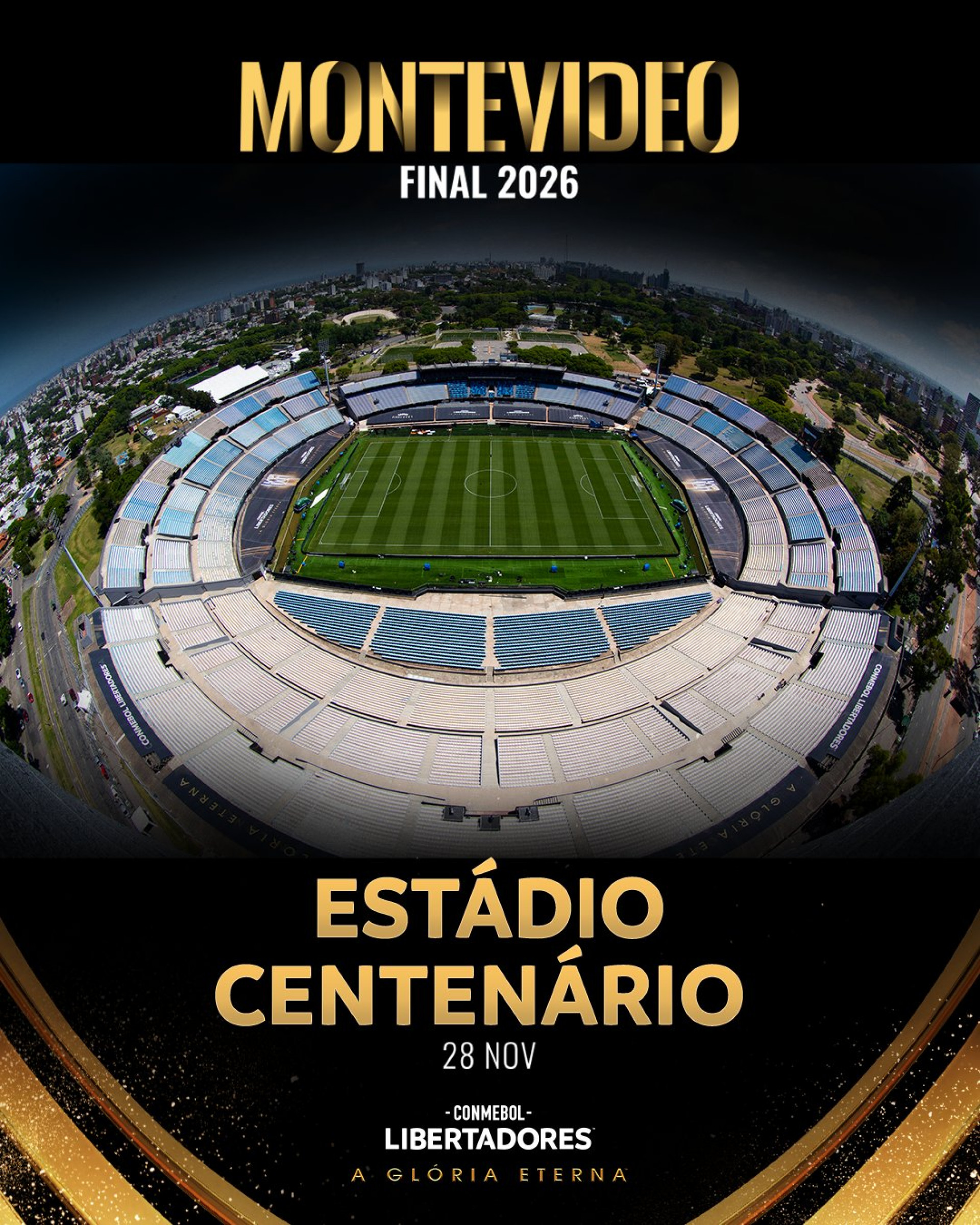 Conmebol confirma estádio de Montevidéu como palco da final da Libertadores