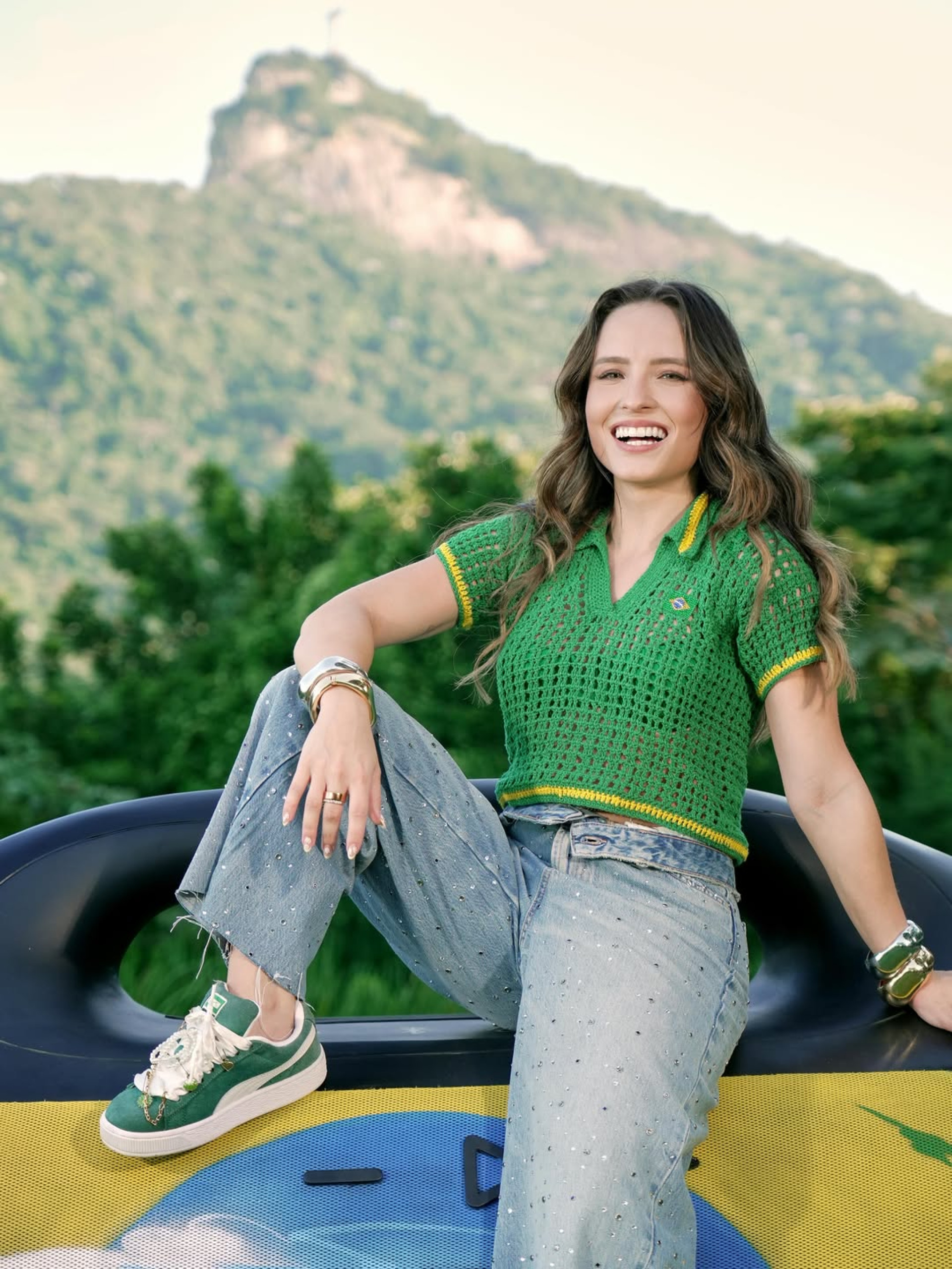 Larissa Manoela entrou em clima de Copa do Mundo em registros  - Reprodução/Instagram 