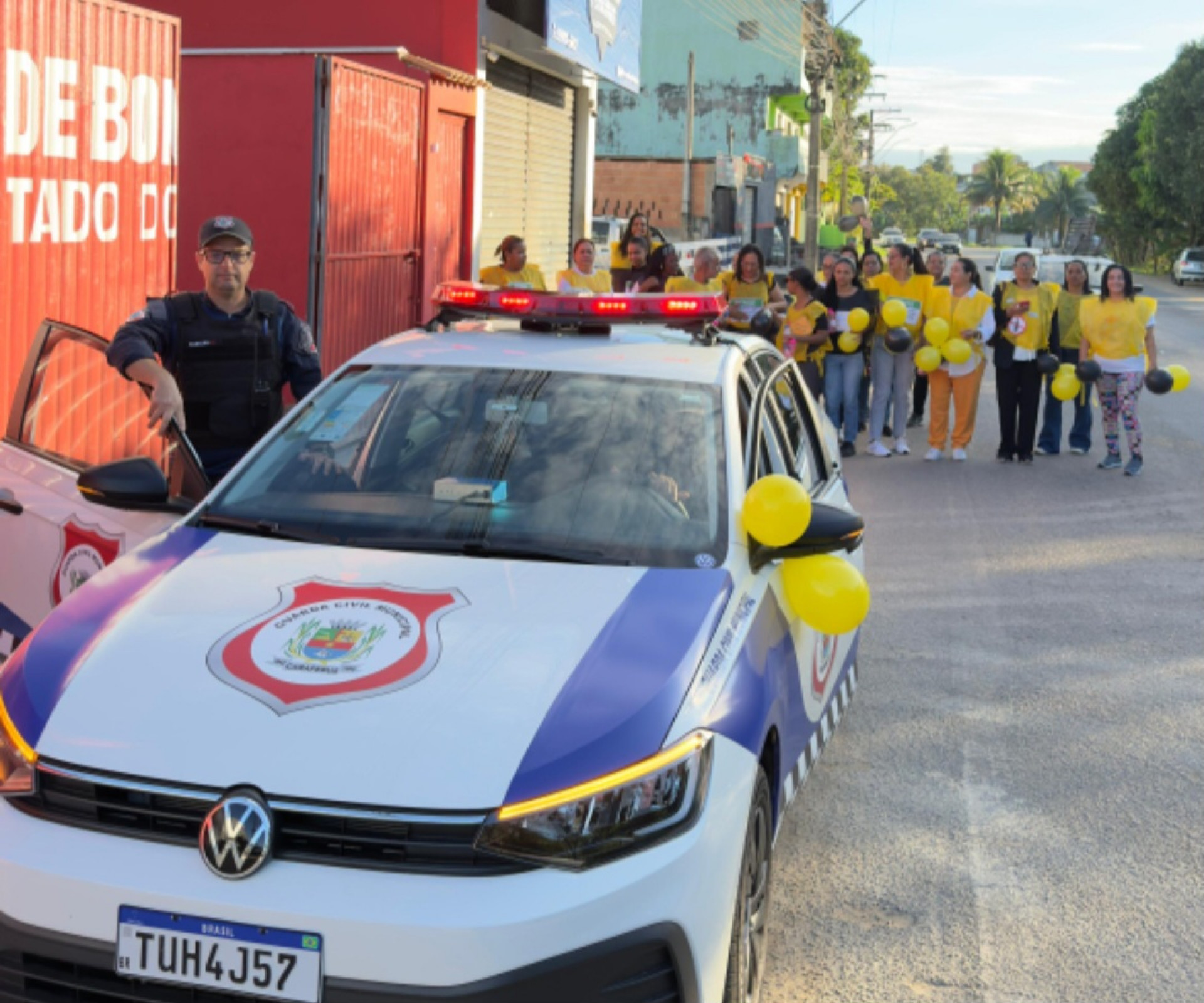 Maio Amarelo eleva conscientização em Carapebus na busca de valorizar a vida
