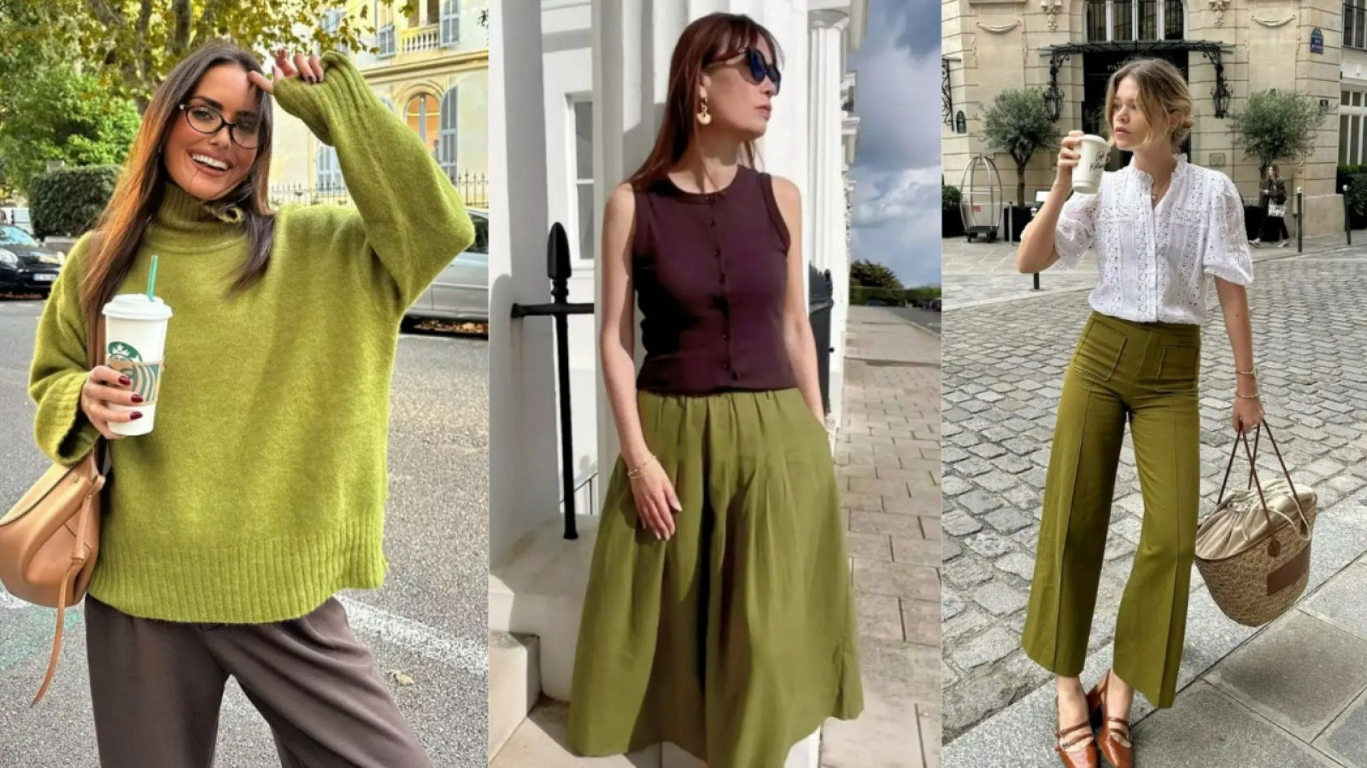 Verde oliva no dia a dia: como montar looks elegantes sem esforço