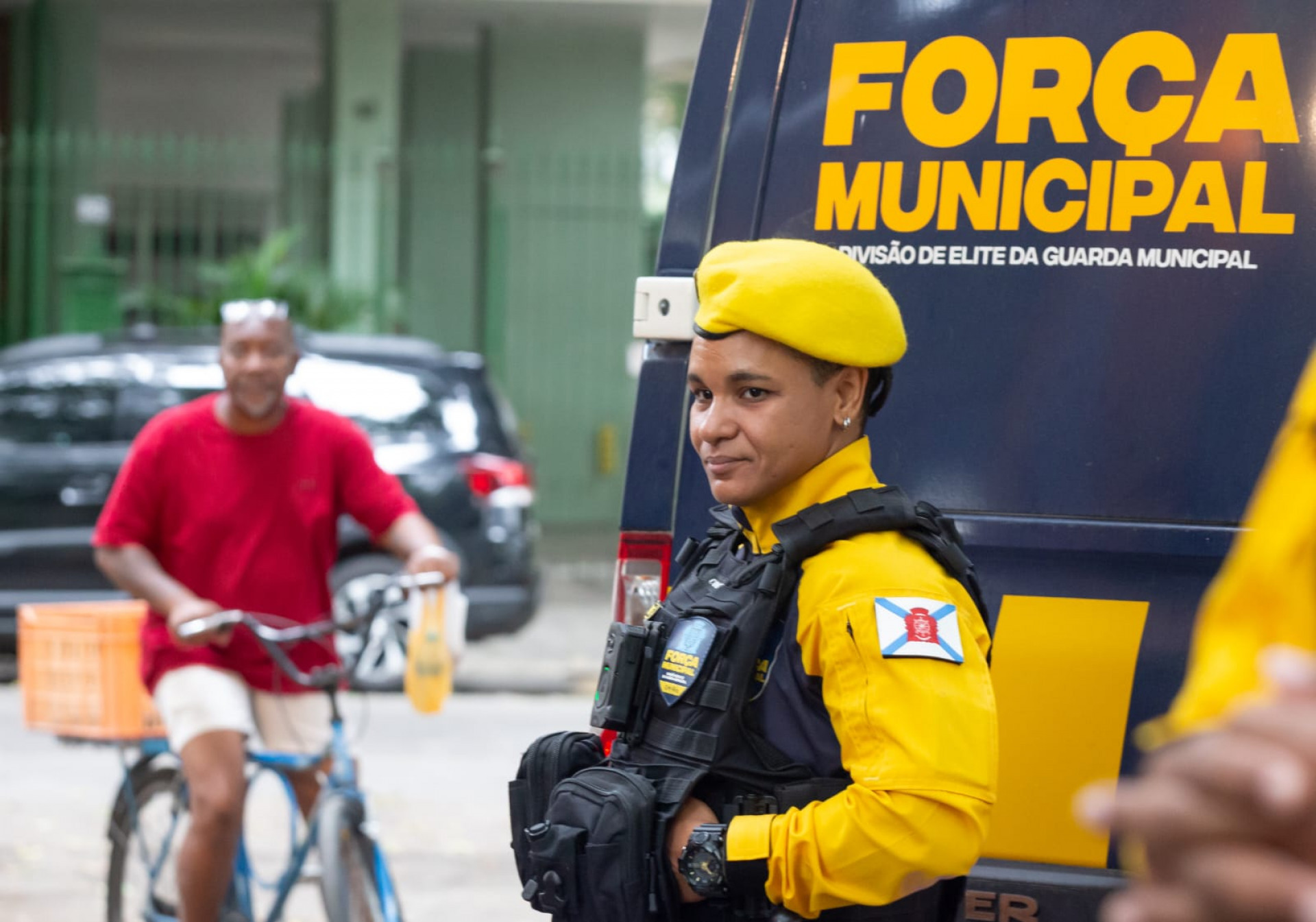 Força Municipal atua entre a Rua São Francisco Xavier e a Praça Afonso Pena, na Tijuca, desde 26 de abril - Érica Martin/Agência O Dia