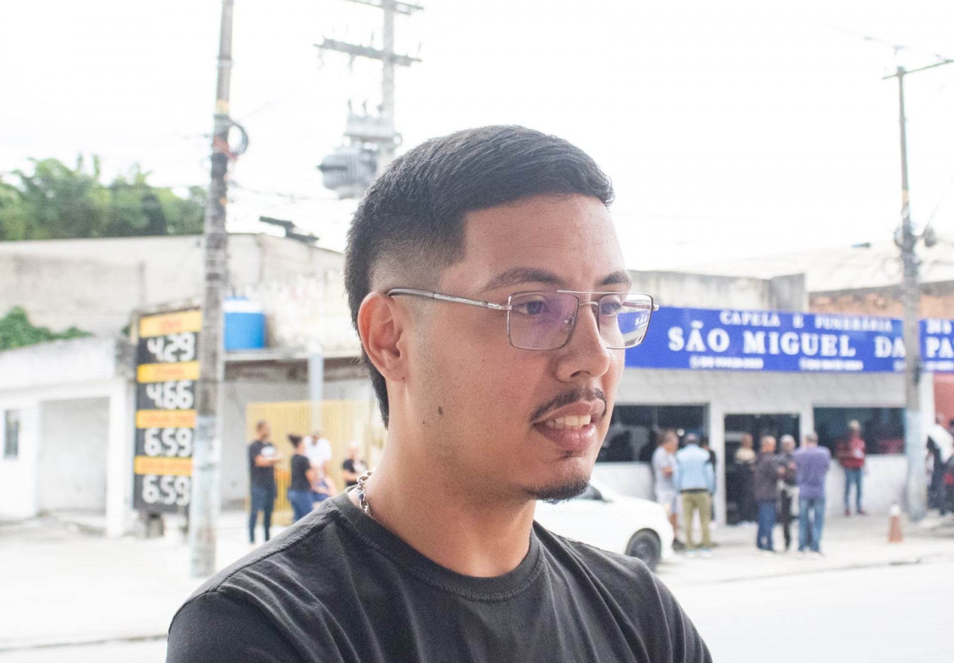 Líder comunitário do Jardim Catarina - Érica Martin/Agência O DIA