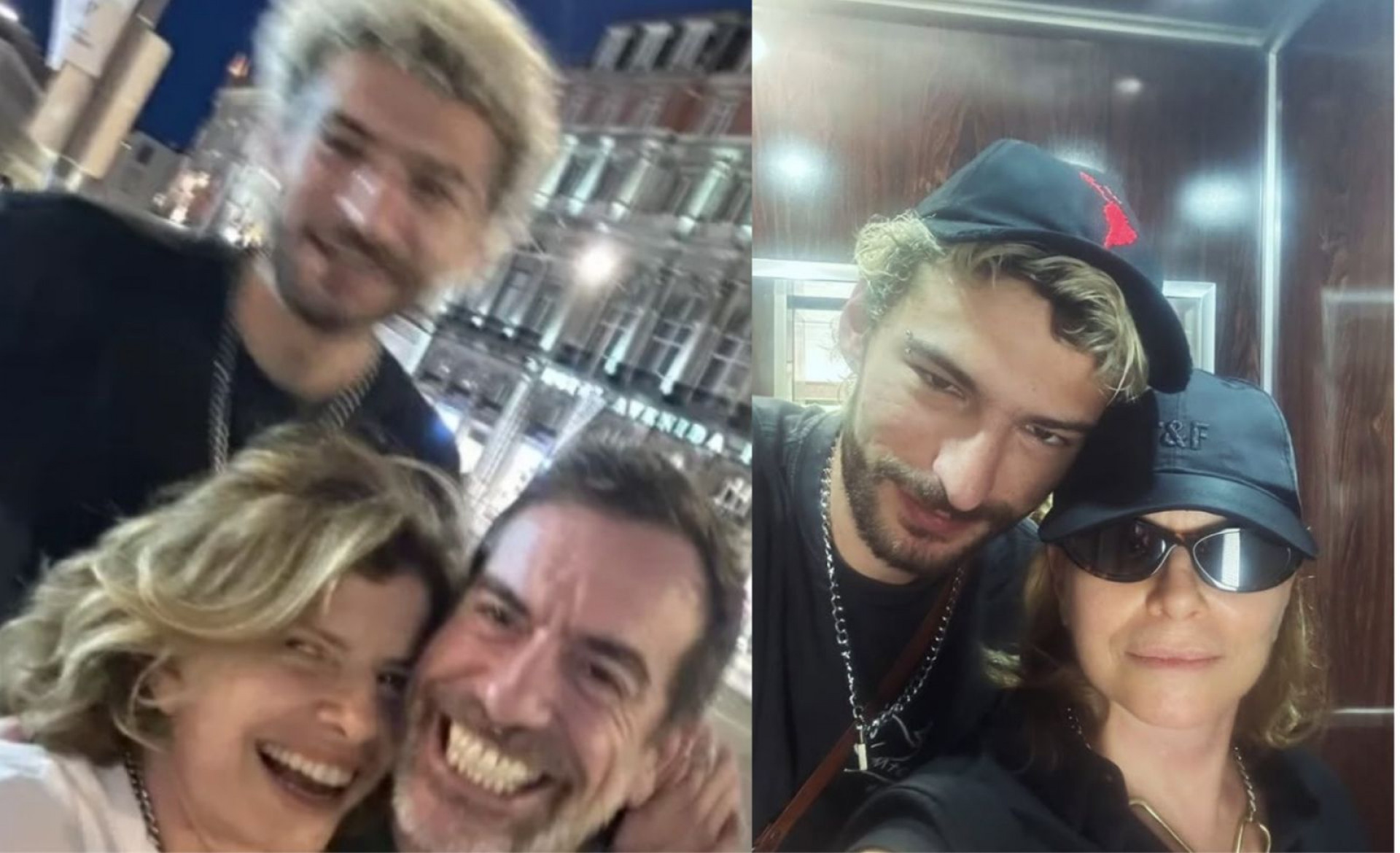 Débora Bloch mostra fotos raras com marido e filho em viagem para Portugal - Reprodução / Instagram
