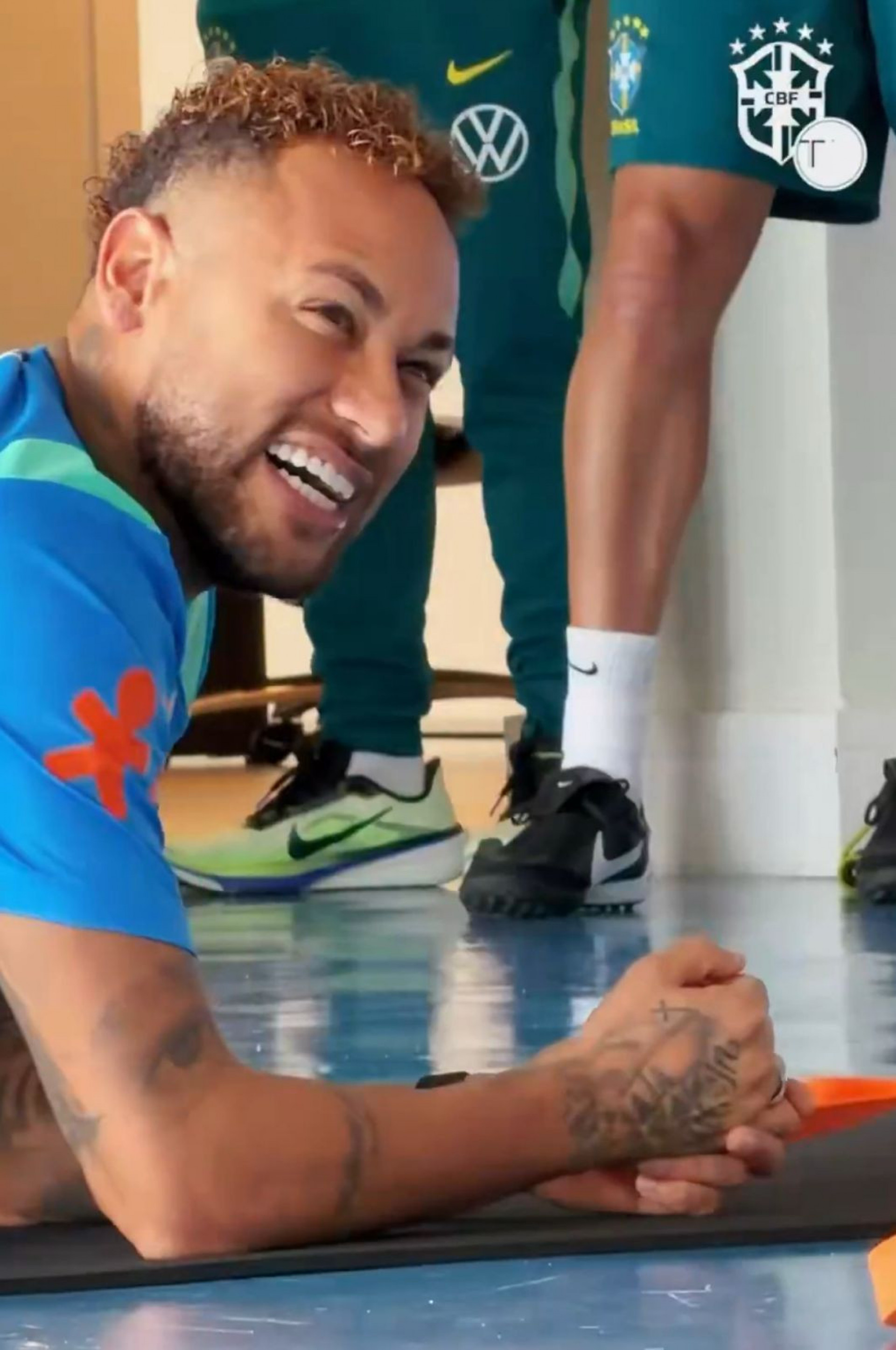 Neymar participou do treino da seleção brasileira? Entenda